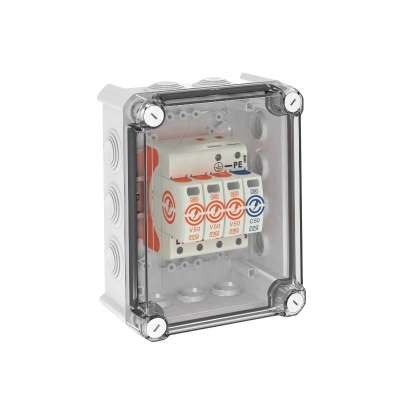  Комплект УЗИП V50-3+NPE в защитном корпусе (Класс I+II) 280В VG-V50-3+NPE-280 OBO 5093596 