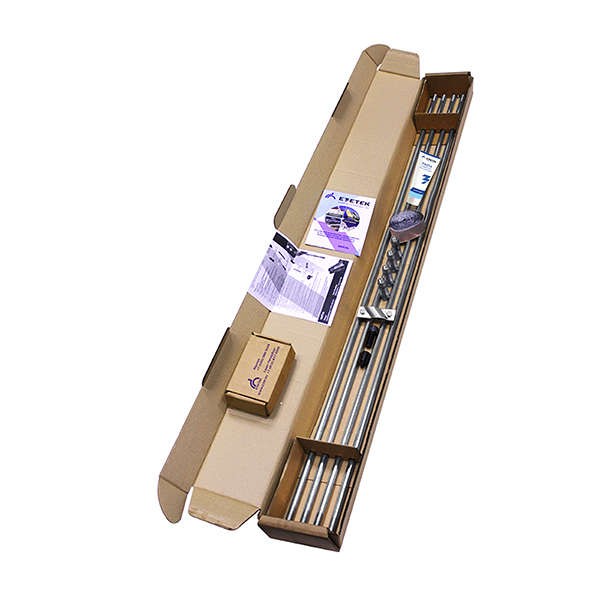  Комплект заземления верт. ZN-6 d16мм (дл.4х1.5м) с насадкой SDS-max EZETEK 60235 