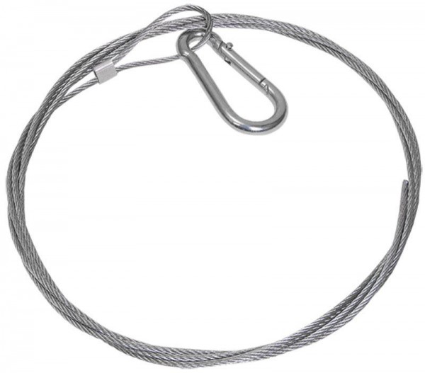  Трос стальной с карабином 10м ИЭК CLP1M-SRC-2-10 