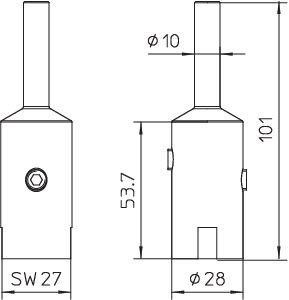  Наконечник isCon connect OBO 5408022 