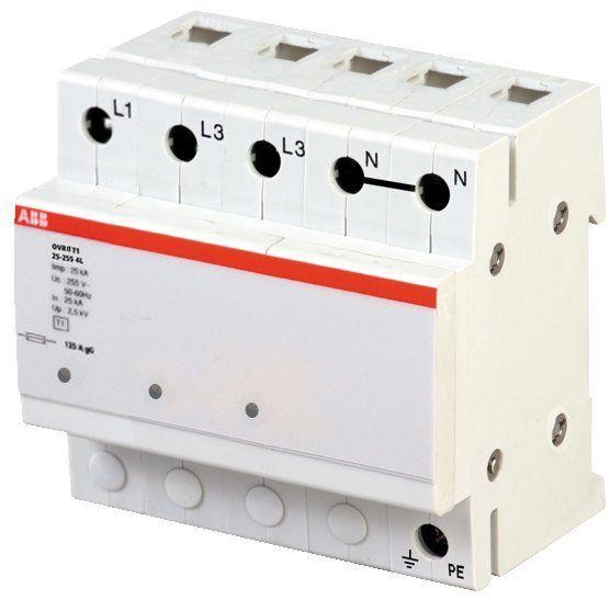  Ограничитель перенапряжения OVR T1 3N 25-255 TS ABB 2CTB815101R0700 