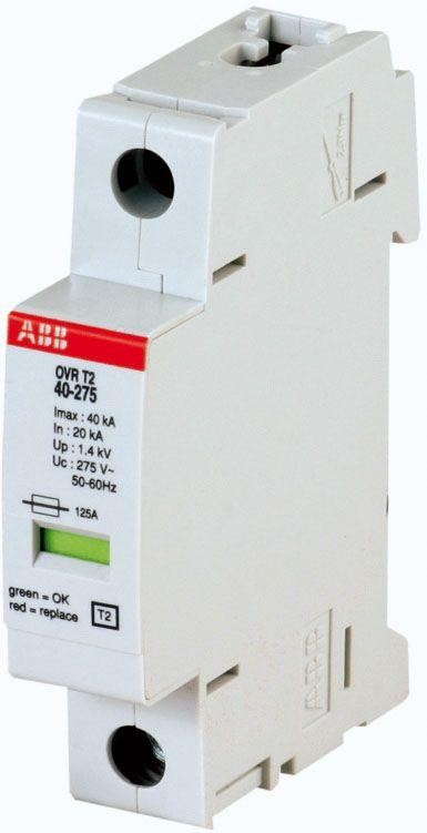  Ограничитель перенапряжения OVR T2 40 275 ABB 2CTB804201R0100 
