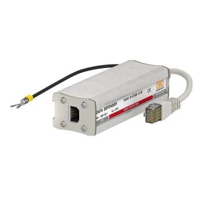  Устройство базовой защиты для 4-х проводных систем RJ45 120В RJ45 S-E100 4-B OBO 5081001 