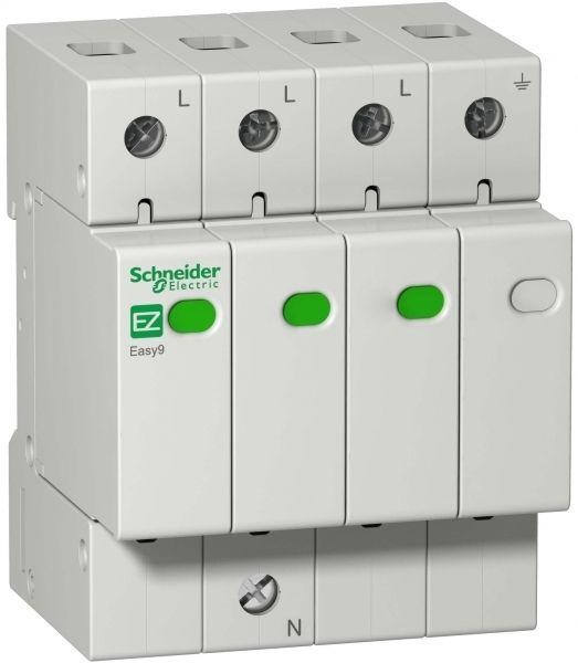  Ограничитель перенапряжения 3п+Н 45кА 400В EASY9 SchE EZ9L33745 