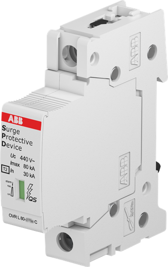  Устройство защиты от импульсных перенапр. (УЗИП) OVR T1-T2 1N 12.5-440s P QS ABB 2CTB815710R4200 