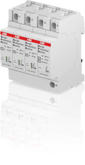  Устройство защиты от импульсных перенапр. (УЗИП) OVR T2 3N 40-350 P QS ABB 2CTB803983R1100 