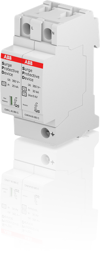  Устройство защиты от импульсных перенапр. (УЗИП) OVR T2 1N 40-350 P QS ABB 2CTB803982R1100 