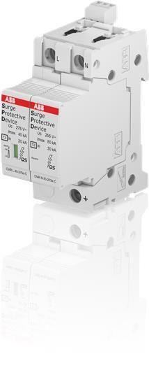 Устройство защиты от импульсных перенапр. (УЗИП) OVR T2 1N 40-275s P TS QS ABB 2CTB815704R0200 