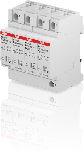  Устройство защиты от импульсных перенапр. (УЗИП) OVR T2 4L 40-275 P QS ABB 2CTB803873R5600 