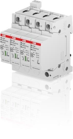  Устройство защиты от импульсных перенапр. (УЗИП) OVR T1-T2 3N 12.5-275s P TS QS ABB 2CTB815710R0700 