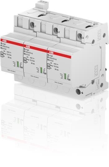  Устройство защиты от импульсных перенапр. (УЗИП) OVR T1-T2 3L 12.5-440s P TS QS ABB 2CTB815710R3500 