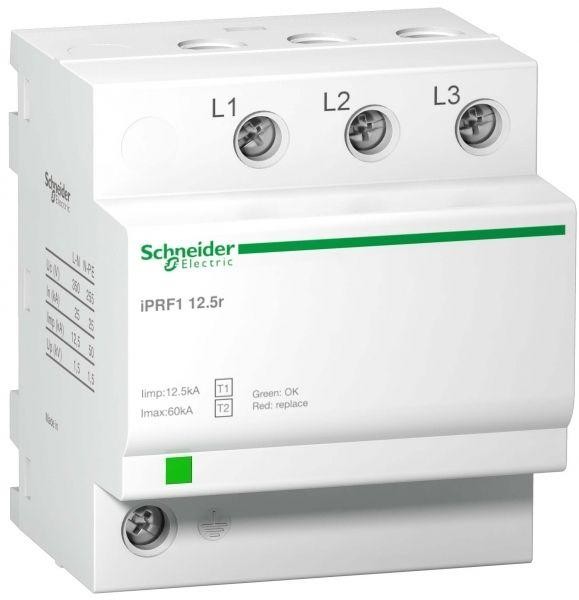  Ограничитель перенапряжения ОПН iPRF1 12.5r 3P класс 1+2 SchE A9L16633 