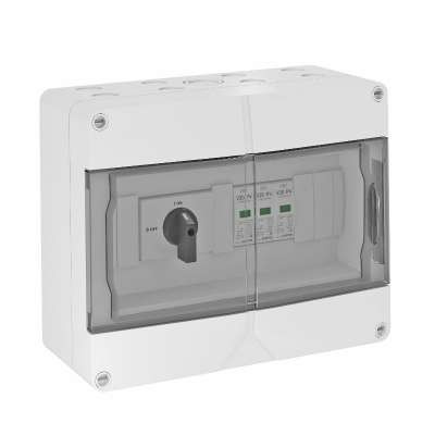  Комплект УЗИП в защитном корпусе (Класс II) 1000ВVG-C DC-TS1000 OBO 5088660 