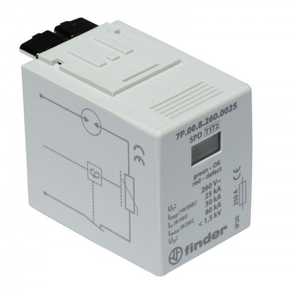  Модуль сменный для УЗИП варистор 260В AC FINDER 7P0082600025 