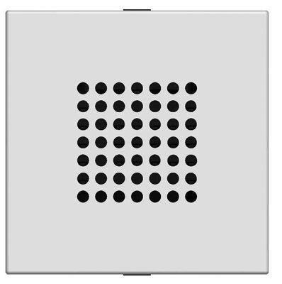  Механизм зуммера 2мод. Zenit серебристый ABB 2CLA221900N1301 