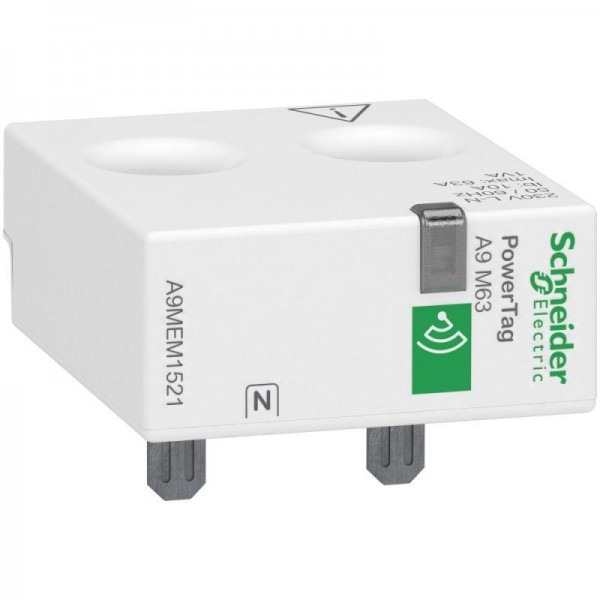  Датчик беспроводной ACTI9 POWERTAG 63А 1P+N / 2P выше аппарата S SchE A9MEM1521 