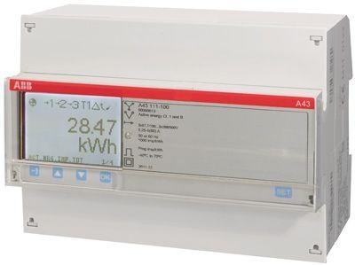 Счетчик 3ф прям. вкл. 10(80)А 1 класс точн. 1 тариф. ABB 2CMA100109R1000 