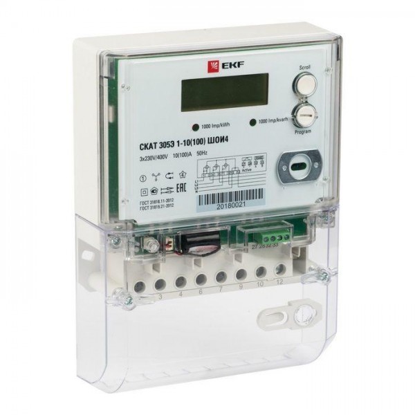  Счетчик СКАТ 315Э/1-10(100) ШОИ4 П PROxima EKF 31502P 