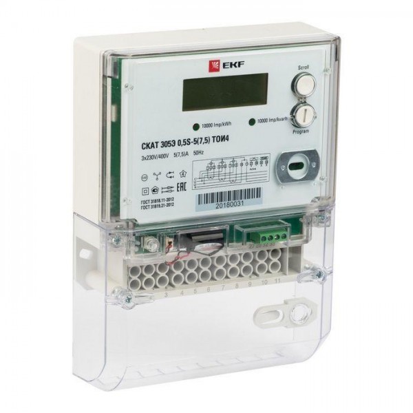  Счетчик СКАТ 315Э/0.5S-5(7.5) ТОИ4 П PROxima EKF 31503P 