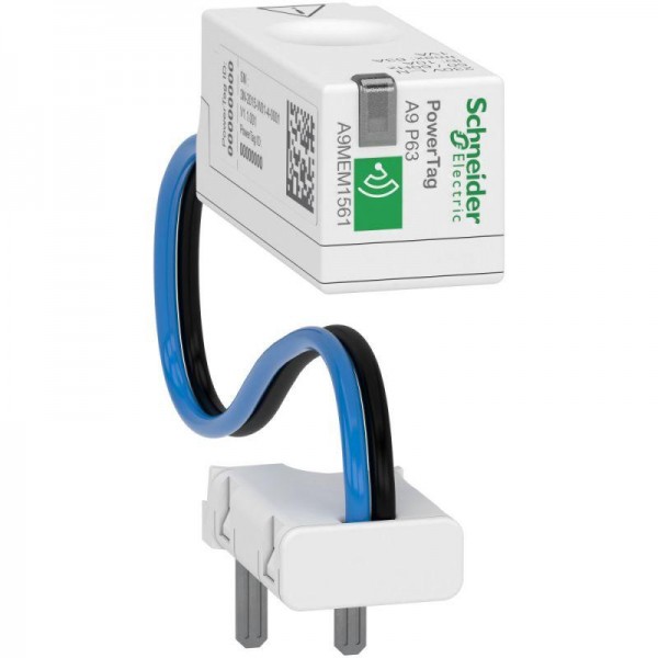  Датчик беспроводной ACTI9 POWERTAG 63А DPN 1P+N / 2P выше аппарата =S= SchE A9MEM1561 