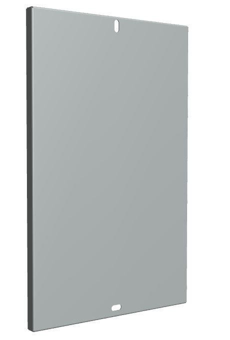  Панель монтажная 0.6мм для ЩРНМ-1; ЩМП-04 Basic EKF mp-1-4-bas 