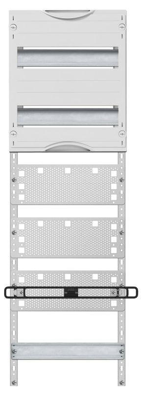  Медиапанель комбинированная 1MMC12 24М с перфорированными монтажными платами 1х5 ABB 2CPX037494R9999 