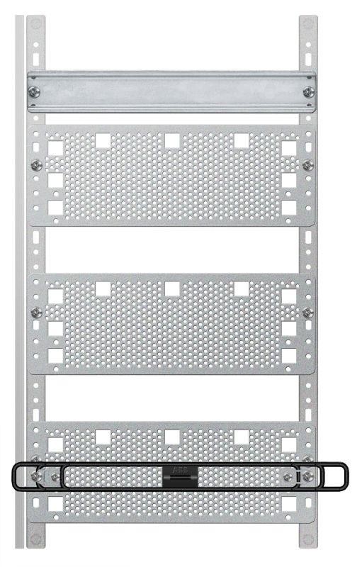  Медиапанель 1MM00 с перфорированными монтажными платами 1х3 ABB 2CPX037485R9999 