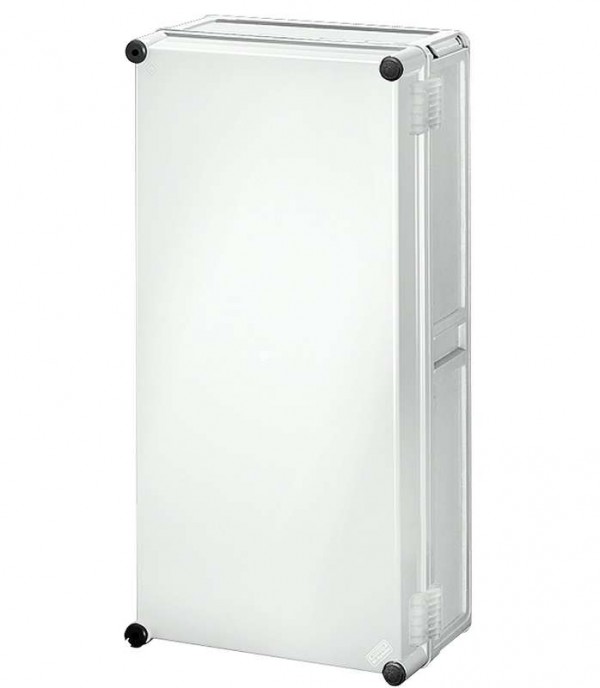  Корпус пластиковый Mi 315х600х170 IP65 сер. с непрозр. крышкой на шарнирных петлях Mi 9401 HENSEL 20001054 