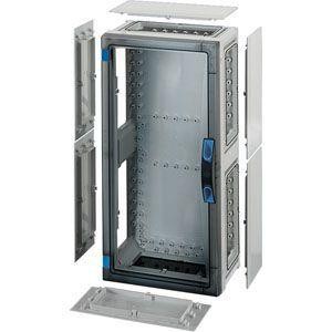  Корпус пластиковый 546х276х186 ручное запирание сер. с прозр. дверью FP 0341 HENSEL 68000306 