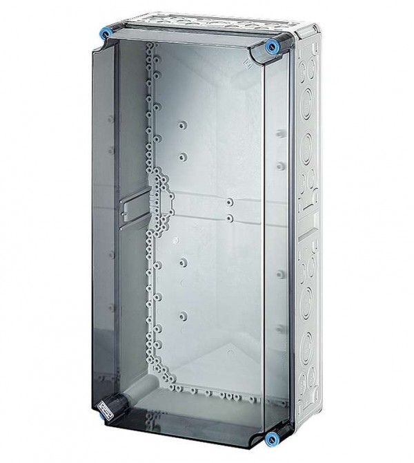  Корпус пластиковый Mi 300х600х214 IP65 сер. с прозр. крышкой Mi 0410 HENSEL 2000290 