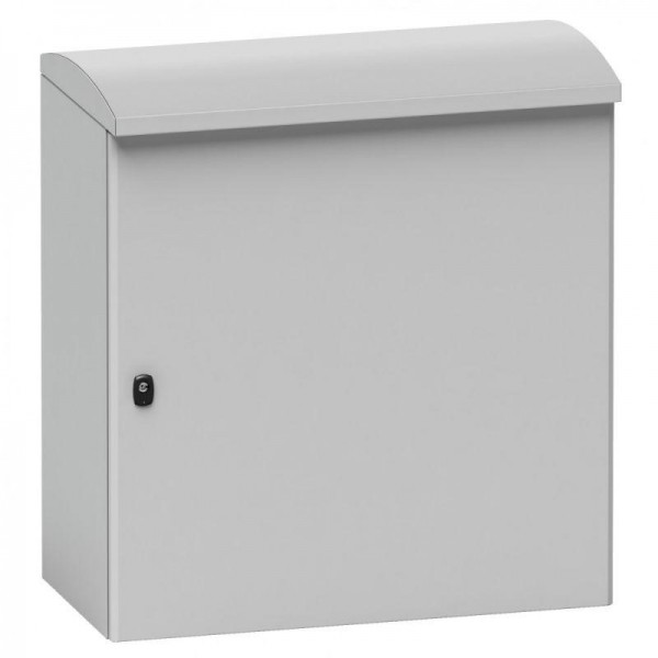  Шкаф внешн. Outdoor S3D HD 600х600х300мм ral7035 IP66 IK10 крыша+замок с дв. бор. SchE NSYS3HD6630 