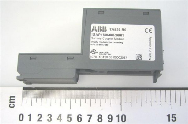  Заглушка слота монтаж. основания ЦПУ AC500 TA524 ABB 1SAP180600R0001 
