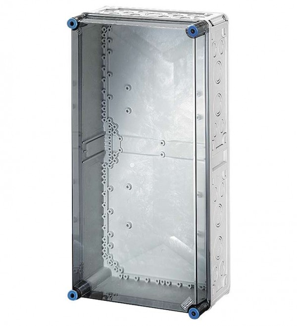  Корпус пластиковый Mi 600х300х170 IP65 сер/дым. крышка MI0400 HENSEL 2000005 