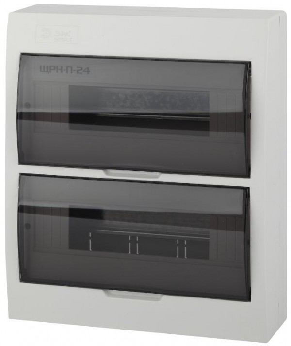  Бокс ЩРН-П-24 мод. навесной пластик IP41 SIMPLE NO-box_simple-plastic_24_surface ЭРА Б0041528 