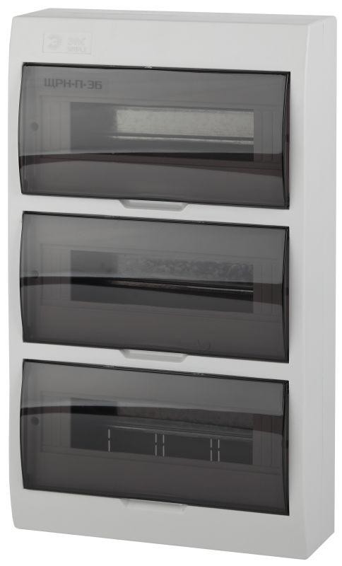  Бокс ЩРН-П-36 мод. навесной пластик IP41 SIMPLE NO-box_simple-plastic_36_surface ЭРА Б0041529 