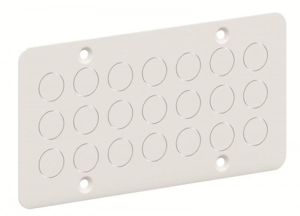  Фланец CZF12 для метрических сальников металлический 21хM20 ABB 2CPX052442R9999 
