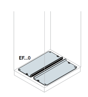  Фланец каб. нерж. сталь 200х150мм ABB FLN3215X 