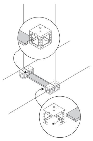  Фланц усилит. для каб. Ш=500 (уп.2шт) ABB ZN5001 