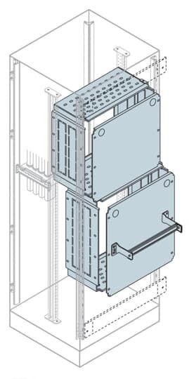  Отсек с DIN-рейкой 200х600мм ABB EH2066 