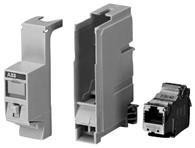  Модуль RJ45 с адаптером на DIN-рейку ABB 2CPX038625R9999 