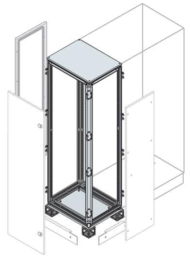  Каркас каб. секции 2200х300х400мм ABB ER3042K 