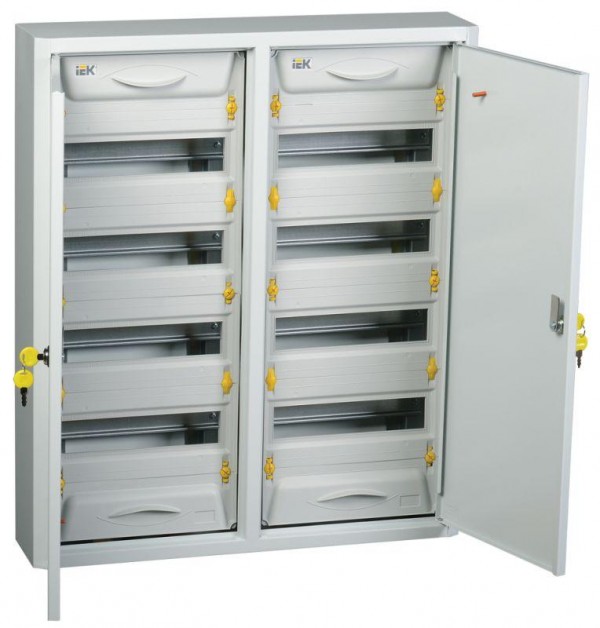  Корпус металлический ЩРн-2х48з-0 36 УХЛ3 IP31 PRO ИЭК MKM15-N-2X48-31-ZU 