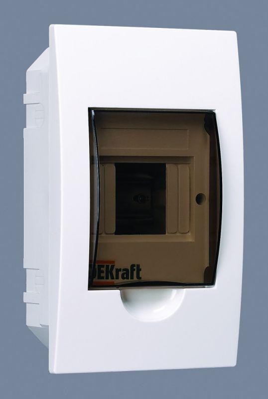  Корпус пластиковый встраиваемый 4мод. ЩРВ-П-4 22х13х9 IP41 SchE 31001DEK 