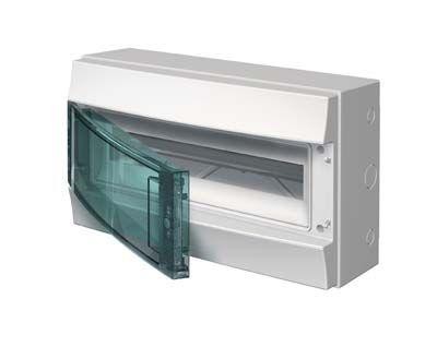  Бокс настенный 18М прозр. дверь Mistral65 (с клемм) ABB 1SLM006502A1203 