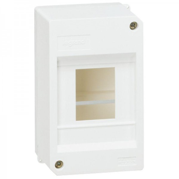  Щиток распред. накладной 4-м Mini S 140х87х68мм без двер. IP30 бел. Leg 001357 