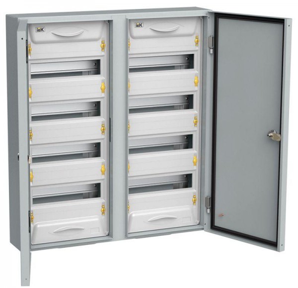  Корпус металлический ЩРн-2х48з-1 IP54 "UNIVERSAL" ИЭК MKM11-N-2X48-54-Z-U 