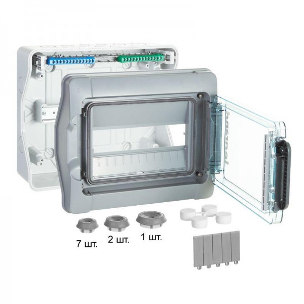  Бокс ОП Plexo3 IP65 12м N+PE Leg 601981 