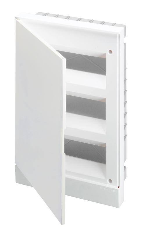  Бокс в нишу Basic E 36М бел. непрозр. дверь 3 ряда (с клемм) ABB 1SZR004002A1109 
