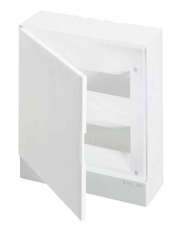  Бокс настенный Basic E 24М бел. непрозр. дверь (с клемм) ABB 1SZR004002A2107 