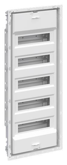  Шкаф внутреннего монтажа 60М без двери с самозажимными клеммами N/PE UK660NB ABB 2CPX031378R9999 